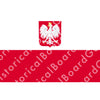 HBG Battle Labels-Poland Alternate Flag (1919-P)