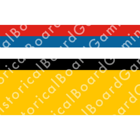 HBG Battle Labels-Manchukuo Flag (1932-1945)