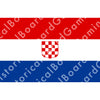 HBG Battle Labels-Croatia Shield Flag (1939-1945)