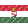 HBG Battle Labels-Hungary Alt Flag (1896-1918)