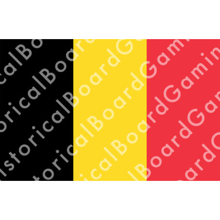HBG Battle Labels-Belgium (1831-P) Flag