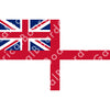 HBG Battle Labels-UK, Australia, & Canada Naval Ensign (1911-67)