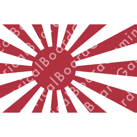 Battle Labels-Japan Naval Ensign (1870-1945) Maritime Self Defense Force (1954-P)