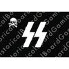 HBG Battle Labels- SS Flag w/Skull