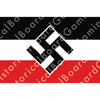 HBG Battle Labels- German Flag w/Swastika