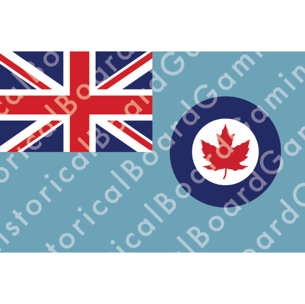 HBG Battle Labels- Canada Air Force Ensign (1941-68)