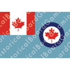 HBG Battle Labels- Canada Air Force Ensign (1968-P)