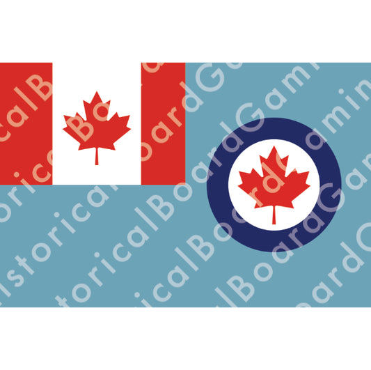 HBG Battle Labels- Canada Air Force Ensign (1968-P)