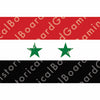 HBG Battle Labels- Syria Flag (1958-61, 1980-P)