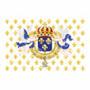 HBG Battle Labels- Kingdom of France Flag (1638-1790)