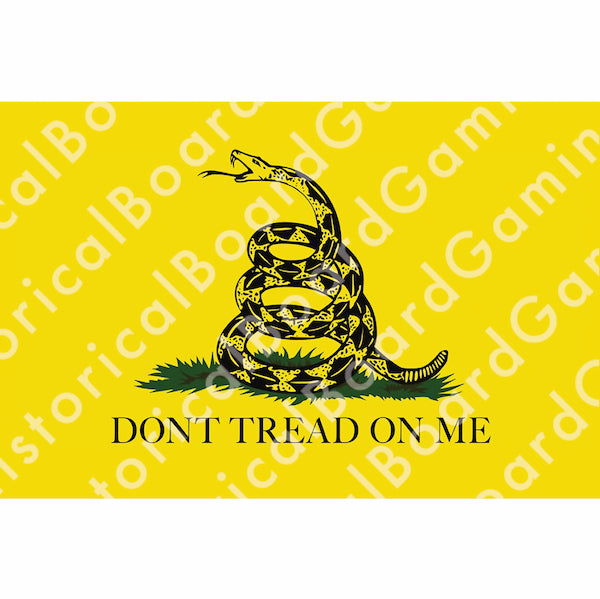 HBG Battle Labels- US Naval Gadsden Flag