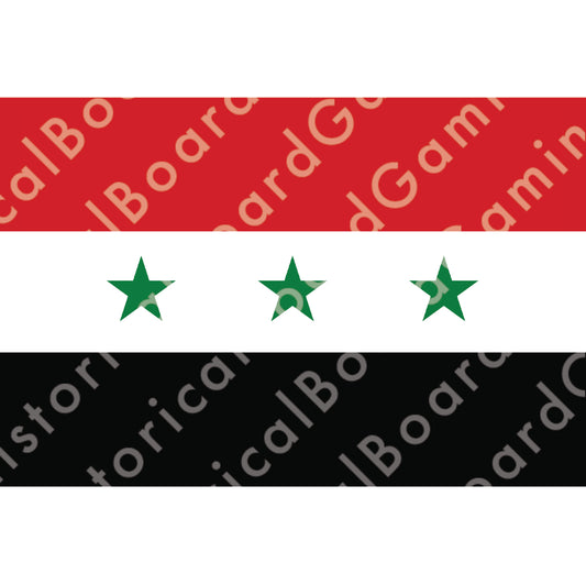 HBG Battle Labels- Iraq Flag (1963-91)
