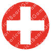 HBG Battle Labels-Swiss Flag Roundel 2025
