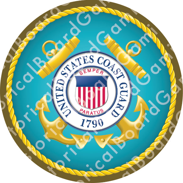 HBG Battle Labels-United States Coast Guard