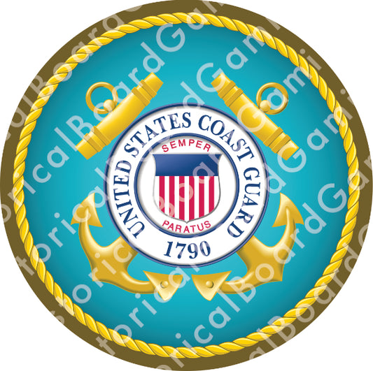 HBG Battle Labels-United States Coast Guard