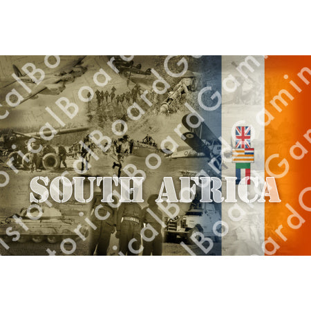 HBG Battle Labels-South Africa w/ Flag