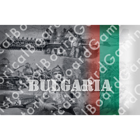 HBG Battle Labels-Bulgaria w/ Flag