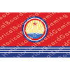 HBG Battle Labels- Korea-North Naval Flag (1946-P)