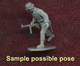 1/72 WWII German Paratroopers Box (Caesar)