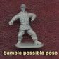 1/72 WWII German Panzergrenadier Winter Greatcoat E. Front Box (Caesar)