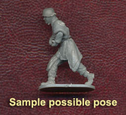 1/72 WWII German Panzergrenadier Camouflage Cape (Caesar)
