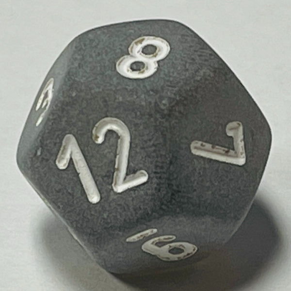 D12 (16mm) Die-Smoke Frosted (x 5)