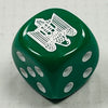D6 Opaque 16mm Custom Dice w/ Rounded Corners Italy (x5)