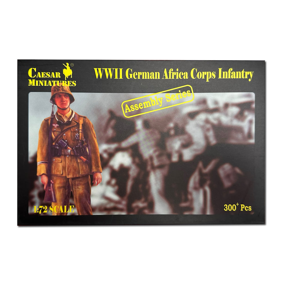 1/72 WWII German Afrika Korps Box (Caesar)