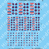 Decal Sheet, Croatia GW-1985