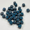 Opaque 12mm Dice w/ Rounded Corners Grey w/Copper Pips (36 Pk)