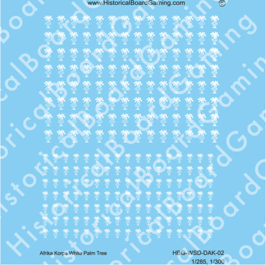 Afrika Korps White Palm Tree (Decal Sheet)