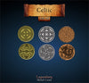 Celtic Metal Coin Set