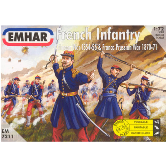 1/72 French Infantry 1854-1871 (EMHAR)