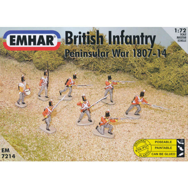 1/72 Napoleonic British Infantry (EMHAR)