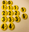 Aircraft Fuel Range Flight-Stand Markers (Acrylic)
