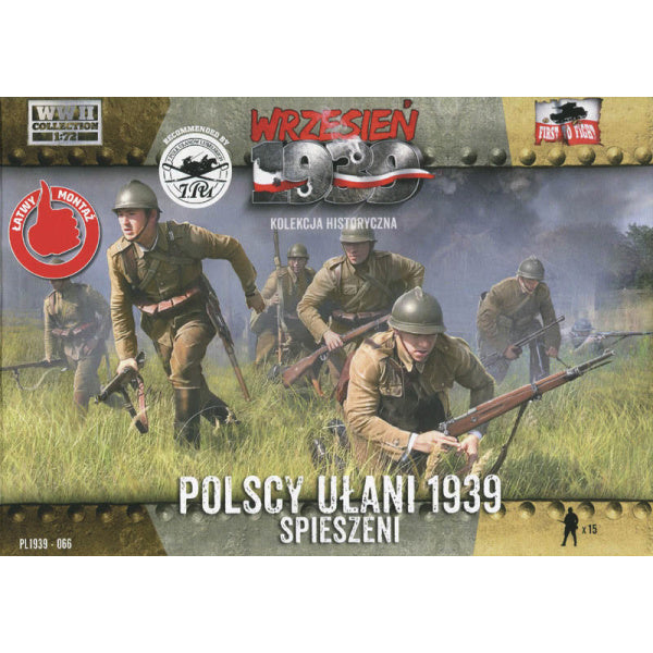 1/72 Polish Uhlans Dismounted (First to Fight)