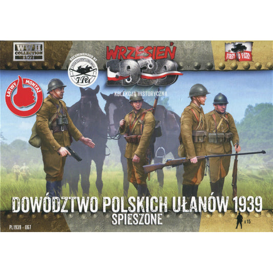 1/72 Polish Uhlan Command Dismounted (First to Fight)