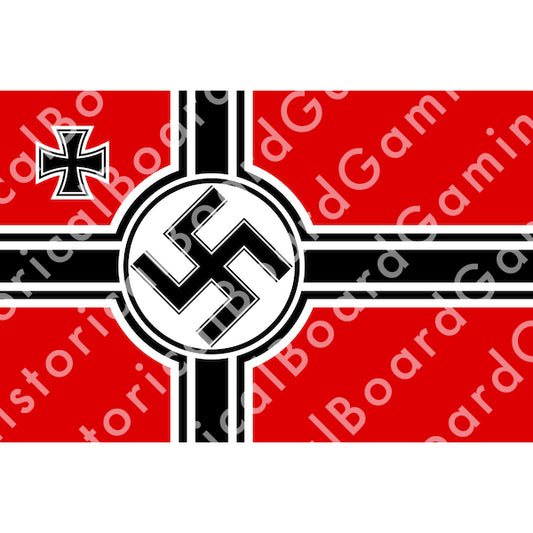 HBG Battle Labels-German Naval Ensign (1938-1945)