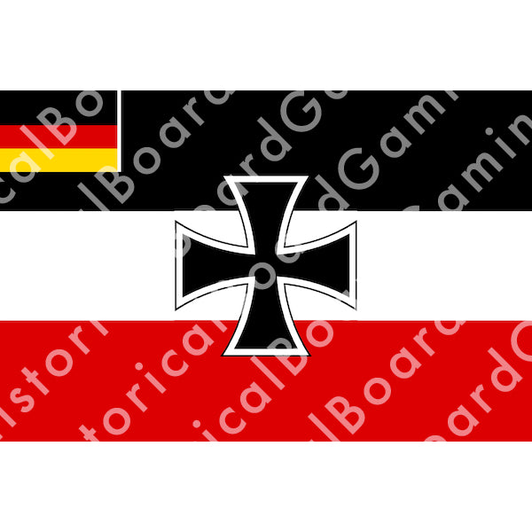 HBG Battle Labels-German Naval Ensign (1921-1933)