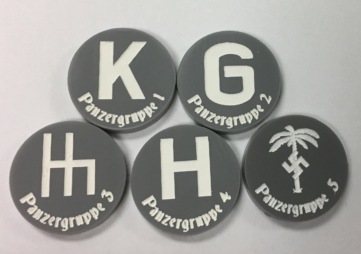 German PanzerGruppe (Acrylic) x5