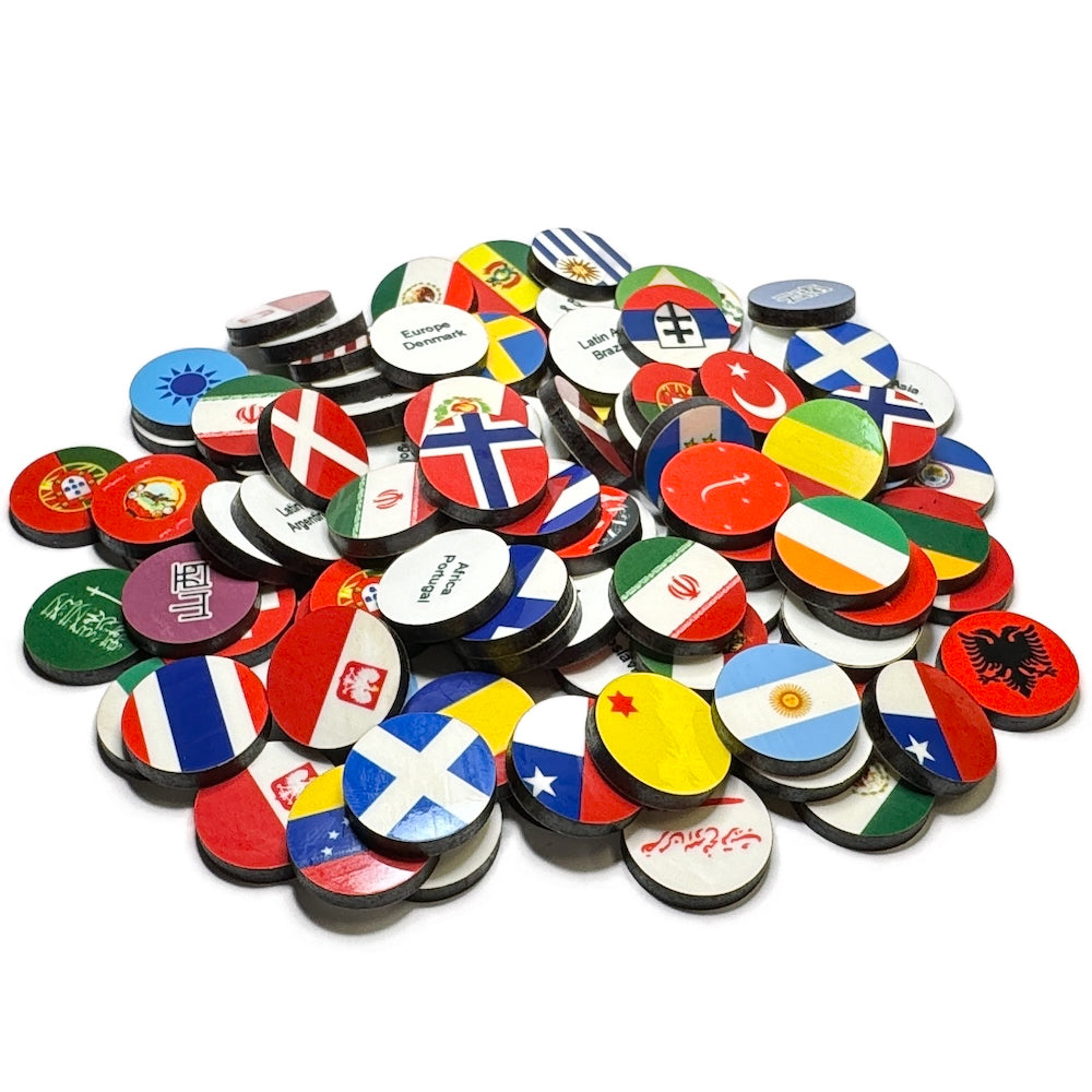 Minor Nations Flag Set (GW1936v3 Expansion) 96/set