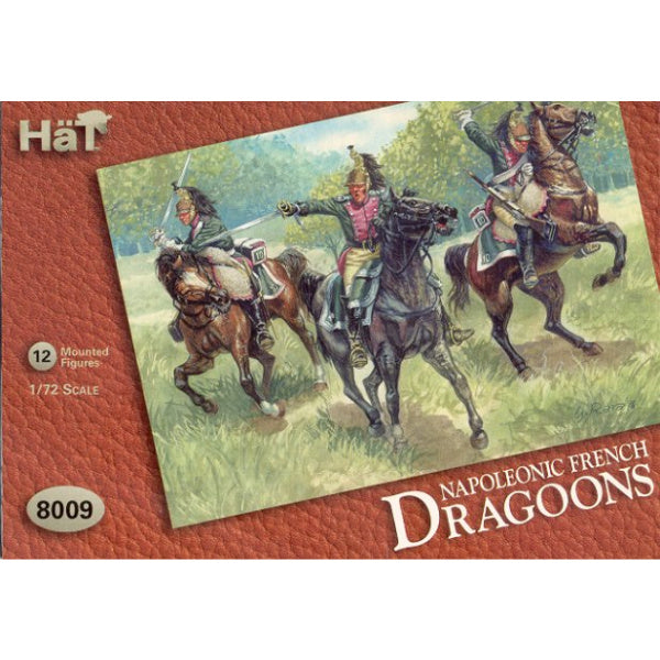1/72 Napoleonic French Dragoons (12 Mtd) (HaT)