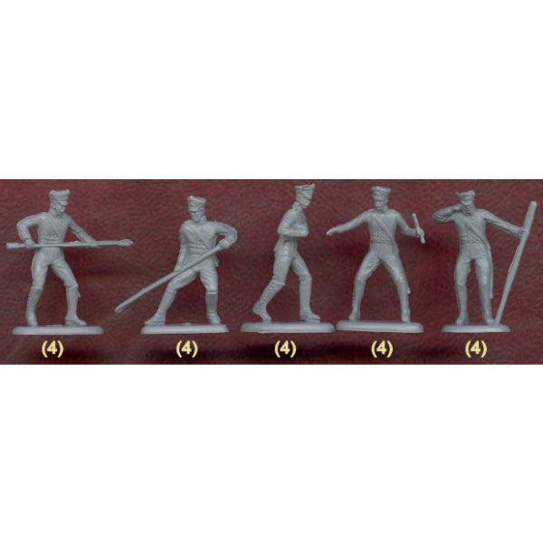 1/72 Napoleonic Russian Artillery (4 Sets) (HaT)