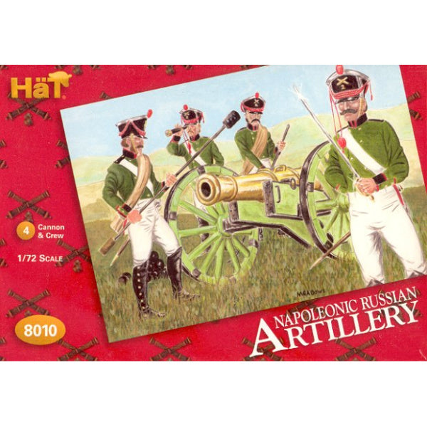 1/72 Napoleonic Russian Artillery (4 Sets) (HaT)