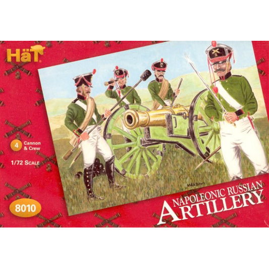 1/72 Napoleonic Russian Artillery (4 Sets) (HaT)