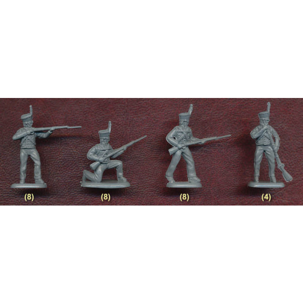1/72 Napoleonic Brunswick Leib Infantry (48) (HaT)