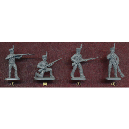 1/72 Napoleonic Brunswick Leib Infantry (48) (HaT)