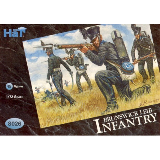 1/72 Napoleonic Brunswick Leib Infantry (48) (HaT)