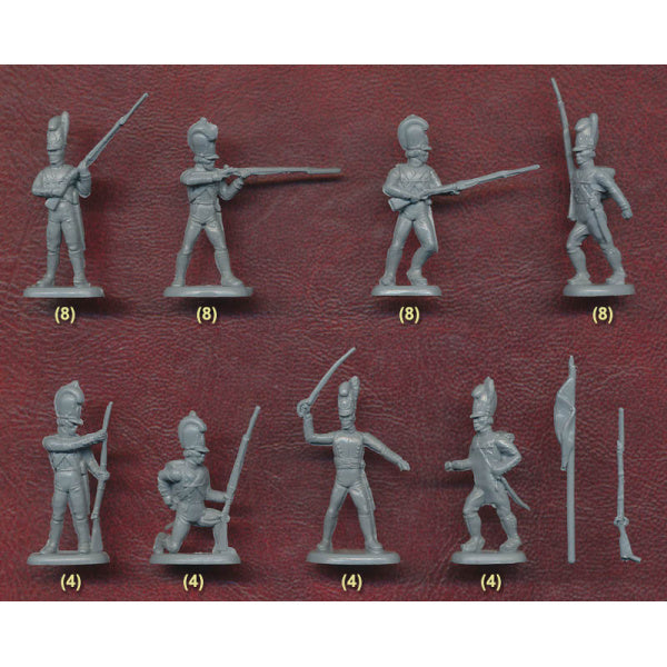 1/72 Napoleonic Bavarian Infantry (48) (HaT)