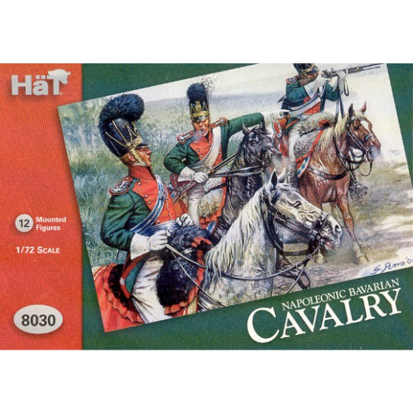 1/72 Napoleonic Bavarian Cavalry (12 Mtd) (HaT)